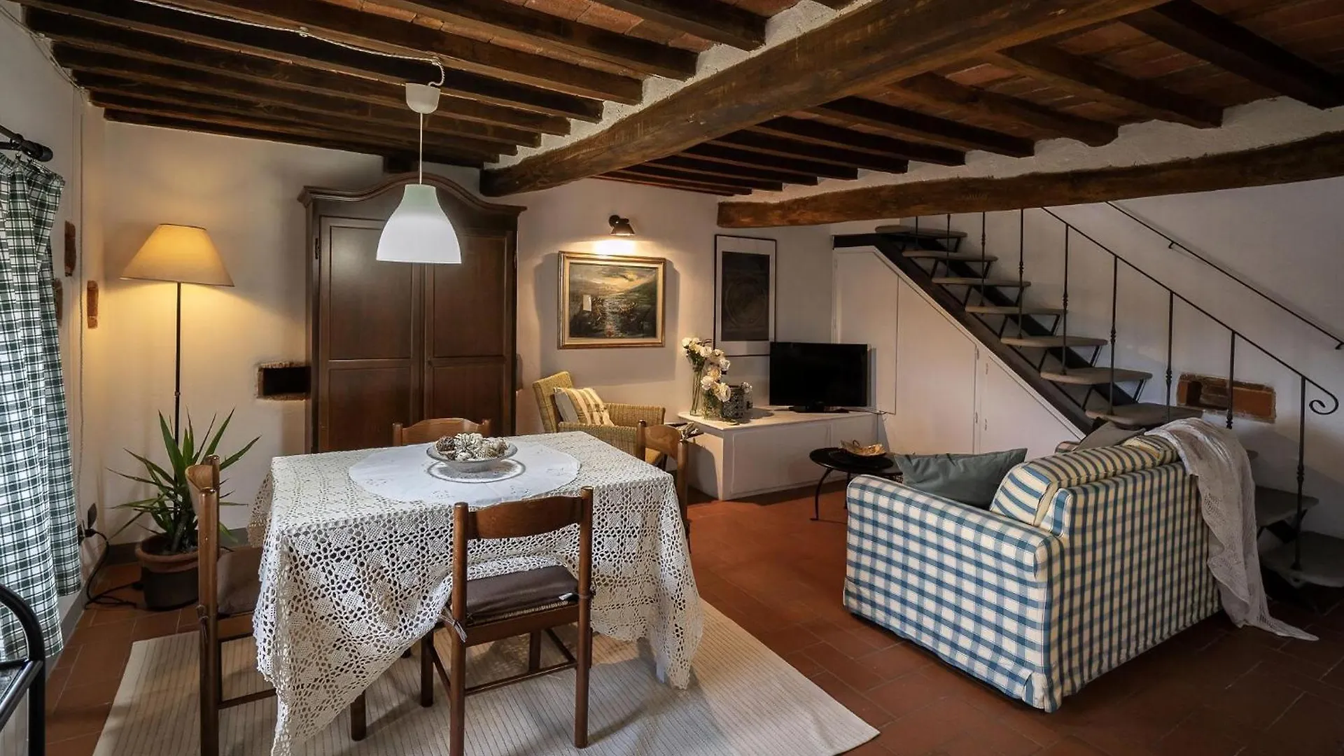 Zwei Zimmer Wohnung La Colombaia Mit Garten Massa e Cozzile 0*,
