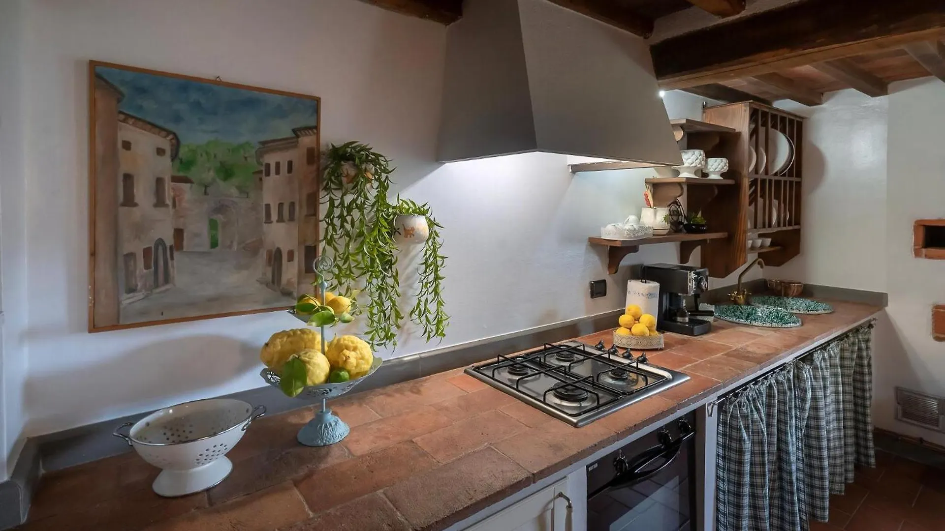 Zwei Zimmer Wohnung La Colombaia Mit Garten Massa e Cozzile Apartamento